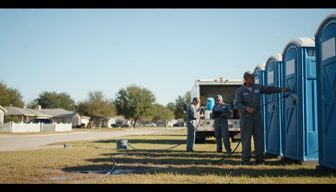 Long-Term Portable Toilet Rental in Burket, IN near me